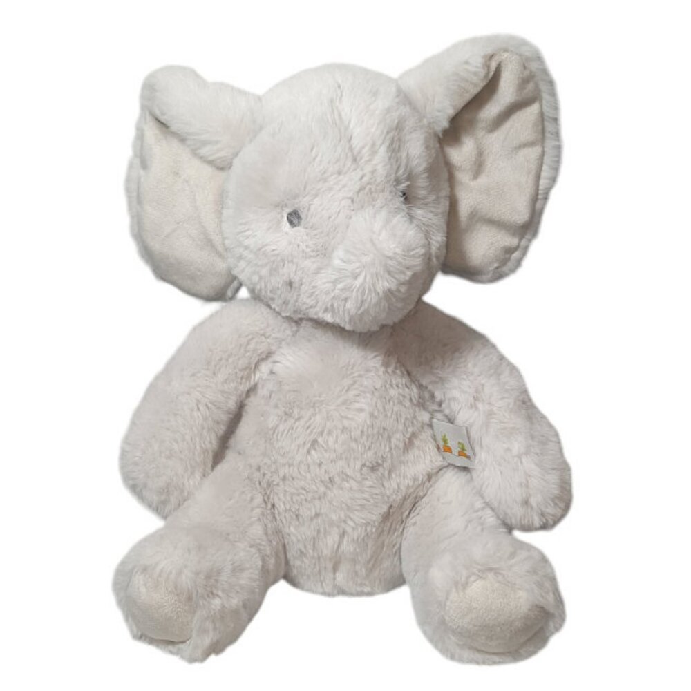 2021 Bunnies By The Bay Sweet Nibble Peanut Elephant Soft Plush BeanBag Toy 12"